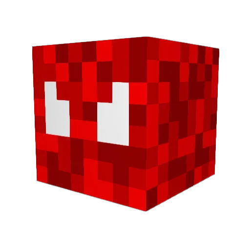 Eskaatv Minecraft avatar head, 3D render