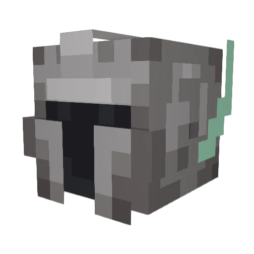 EskayG Minecraft avatar head, 3D render