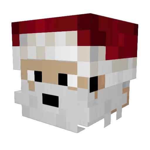 Eskbest Minecraft avatar head, 3D render