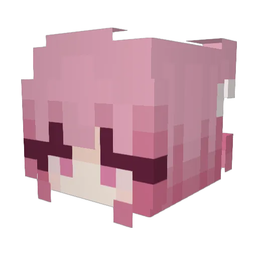 EskerePvP Minecraft avatar head, 3D render