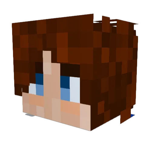 Minecraft-Avatar von Esmeia: Kopf als 3D-Render