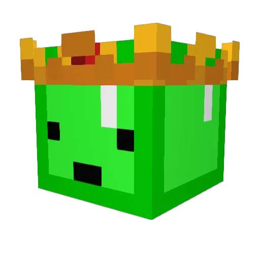 Esmeraldito_Play Minecraft avatar head, 3D render
