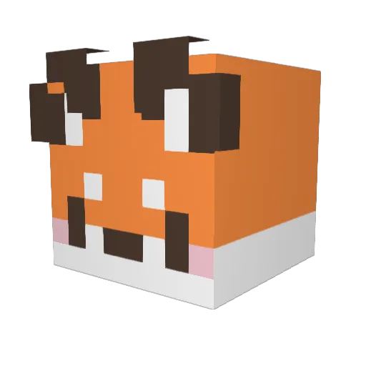 EsophagusLover Minecraft avatar head, 3D render