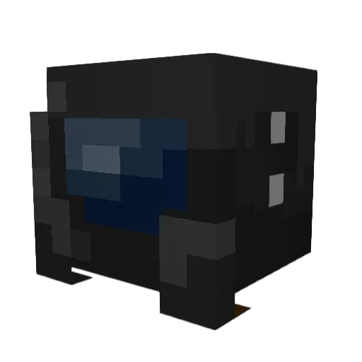 Esothew Minecraft avatar head, 3D render