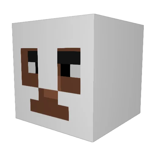 Esotilin73 Minecraft avatar head, 3D render