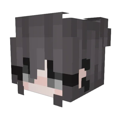 EspaMistwalker Minecraft avatar head, 3D render