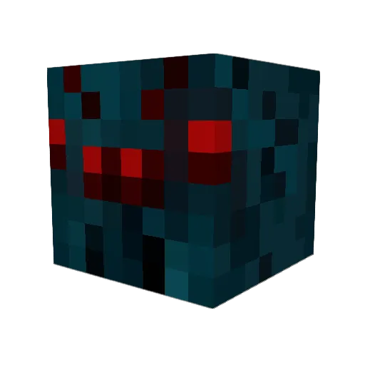 EspadaFour Minecraft avatar head, 3D render