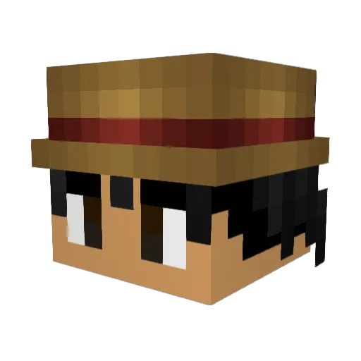 Espada_Jr Minecraft avatar head, 3D render