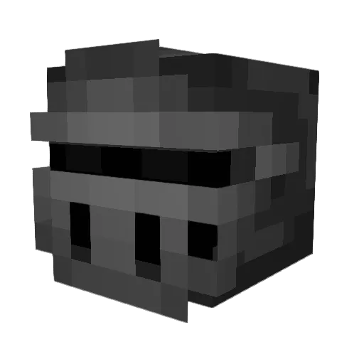 Espaunosor Minecraft avatar head, 3D render