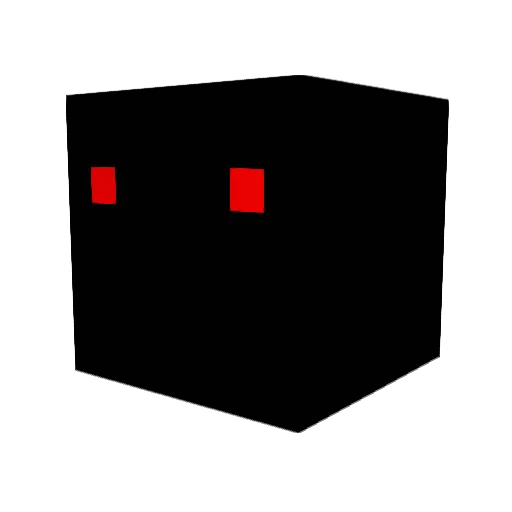 Especkt Minecraft avatar head, 3D render