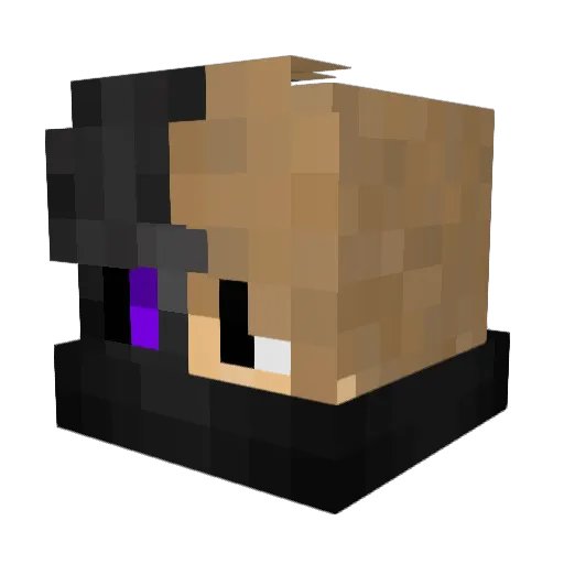 Espektro10 Minecraft avatar head, 3D render