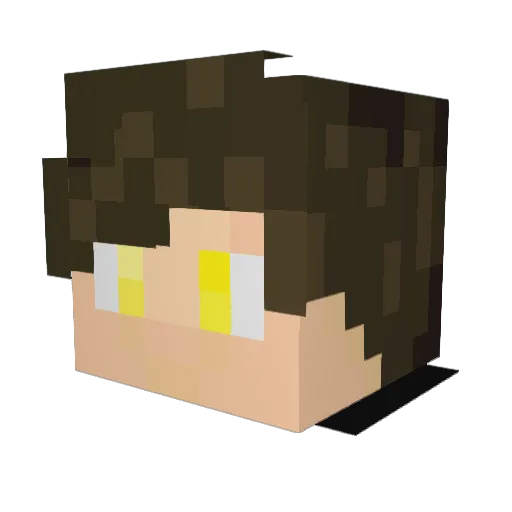 EssamPlayz Minecraft avatar head, 3D render