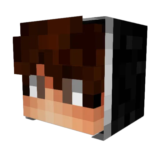 Essei3108 Minecraft avatar head, 3D render