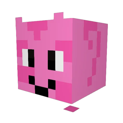 Essie6787 Minecraft avatar head, 3D render