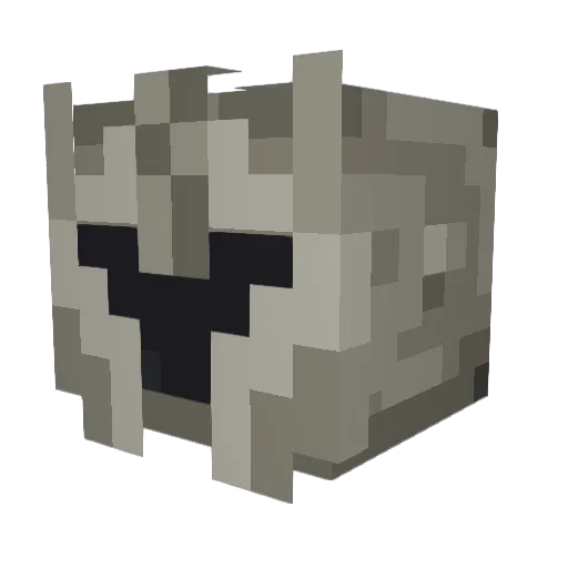 Essper Minecraft avatar head, 3D render