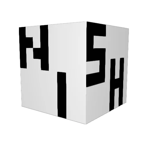 Esspyy Minecraft avatar head, 3D render
