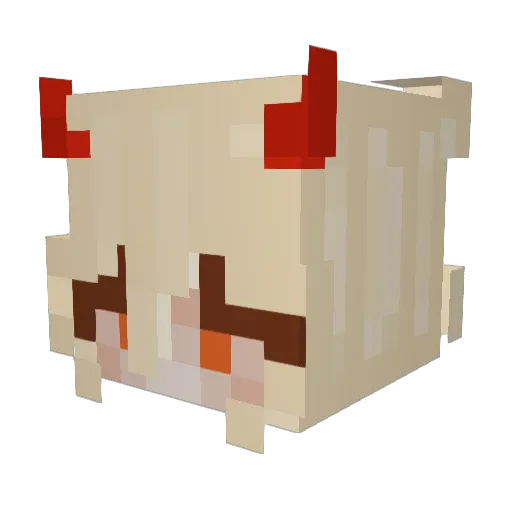 Essuk3 Minecraft avatar head, 3D render
