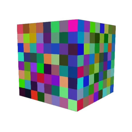 Esszett Minecraft avatar head, 3D render