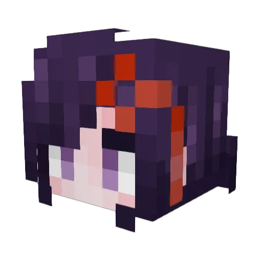 Estadistica Minecraft avatar head, 3D render