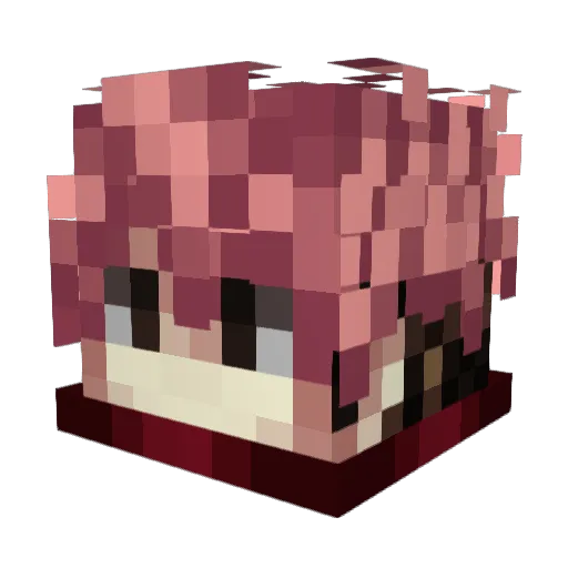 Estarossa2468 Minecraft avatar head, 3D render