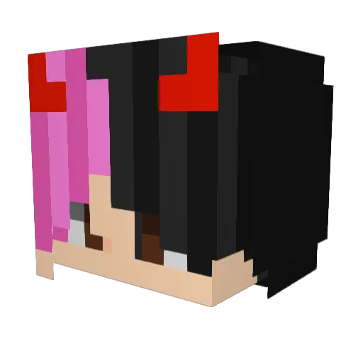 Esteban080904 Minecraft avatar head, 3D render
