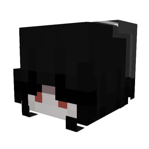 Estebane0912 Minecraft avatar head, 3D render