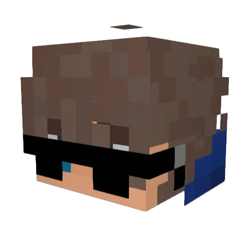 Estebanelxd0 Minecraft avatar head, 3D render