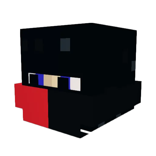 Estebitan04 Minecraft avatar head, 3D render