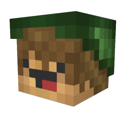 Estephan89 Minecraft avatar head, 3D render
