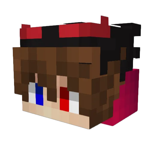 EstiusBv Minecraft avatar head, 3D render