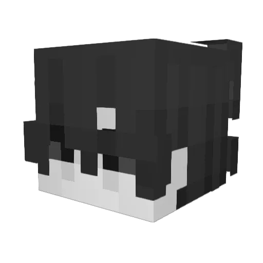 Estoicidad Minecraft avatar head, 3D render