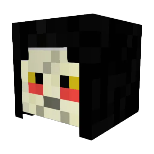 Estoss Minecraft avatar head, 3D render