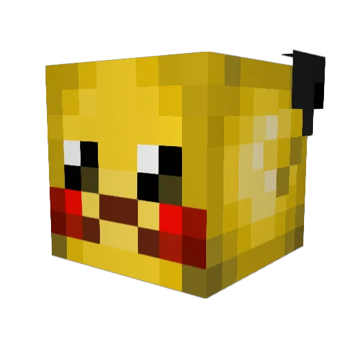 EstoyLlorando Minecraft avatar head, 3D render