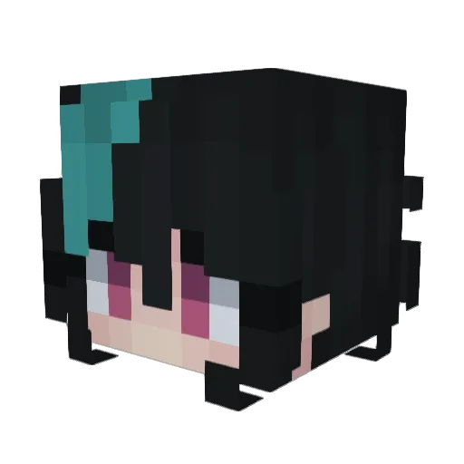 EstrogenPills Minecraft avatar head, 3D render
