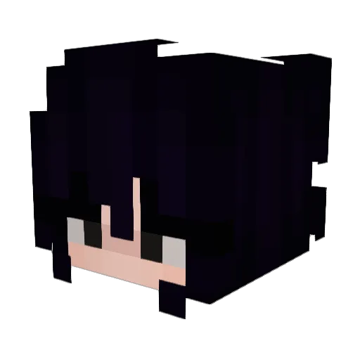 EsylumP Minecraft avatar head, 3D render