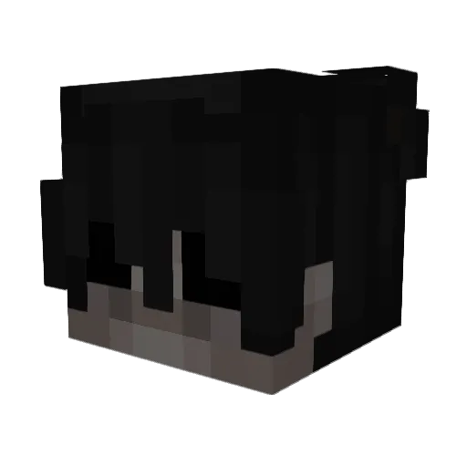 EternalButter Minecraft avatar head, 3D render