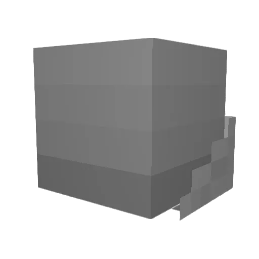 EternalTribunal Minecraft avatar head, 3D render