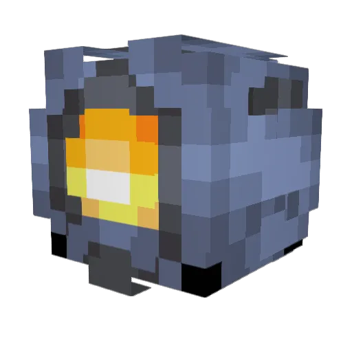 Eternal_Finale Minecraft avatar head, 3D render