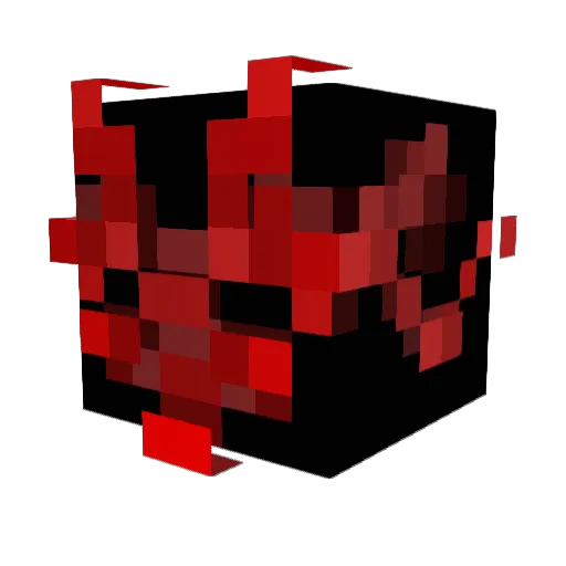 Eternal_LiveTTV Minecraft avatar head, 3D render