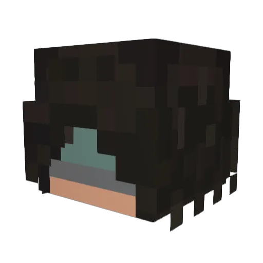 Eternally_Aryana Minecraft avatar head, 3D render