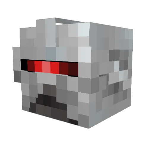 Eternalspirit27 Minecraft avatar head, 3D render