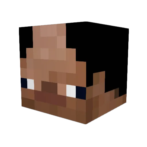 Eternalxz_ Minecraft avatar head, 3D render