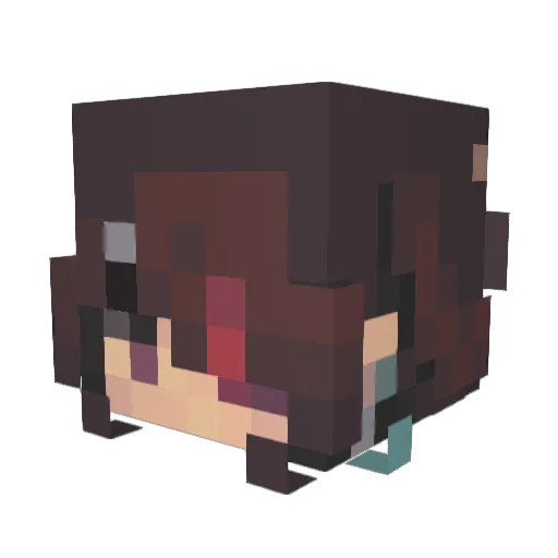 EternarStorm Minecraft avatar head, 3D render