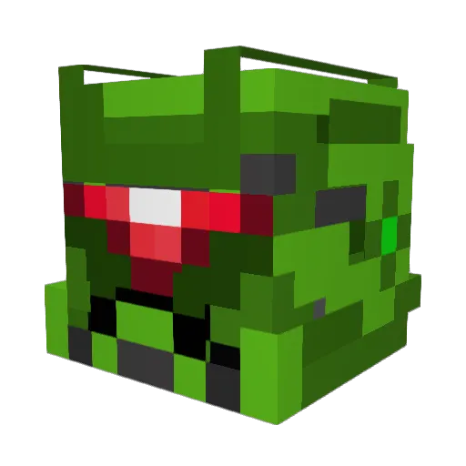 EternityHasDrip Minecraft avatar head, 3D render