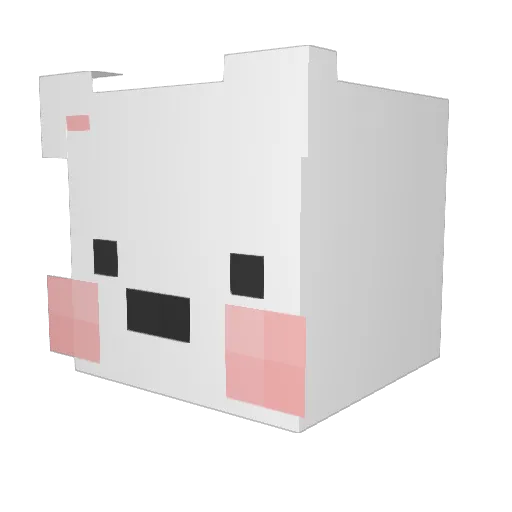 Eternity_SP Minecraft avatar head, 3D render