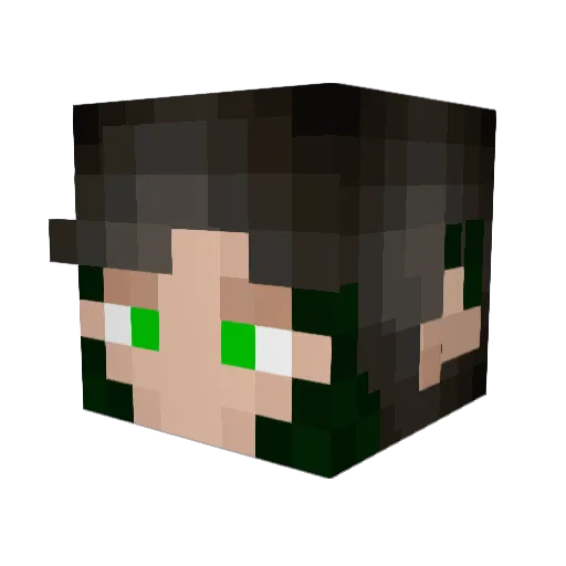 Eternity_Star Minecraft avatar head, 3D render