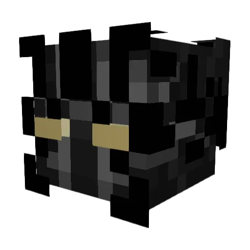 EternusMoon Minecraft avatar head, 3D render