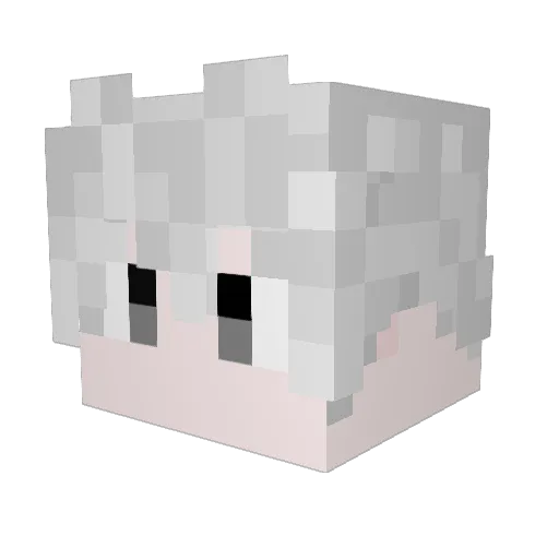 Eters_Fazer Minecraft avatar head, 3D render