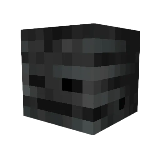 Eth78 Minecraft avatar head, 3D render