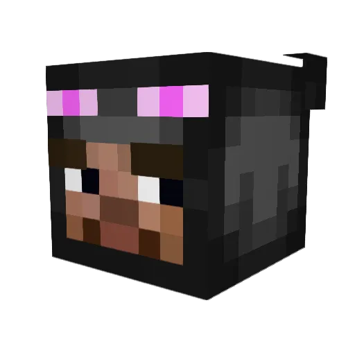 Ethaaan_ Minecraft avatar head, 3D render